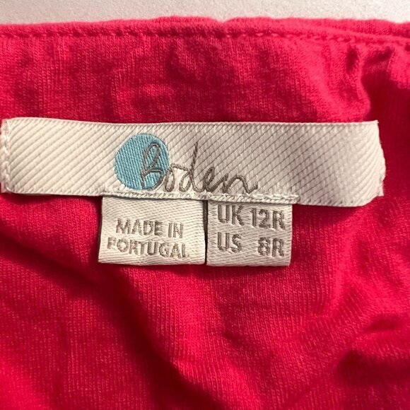BODEN Gathered Backless Pink Cocktail Lined  Maxi Dress Size 8 - Picture 5 of 7